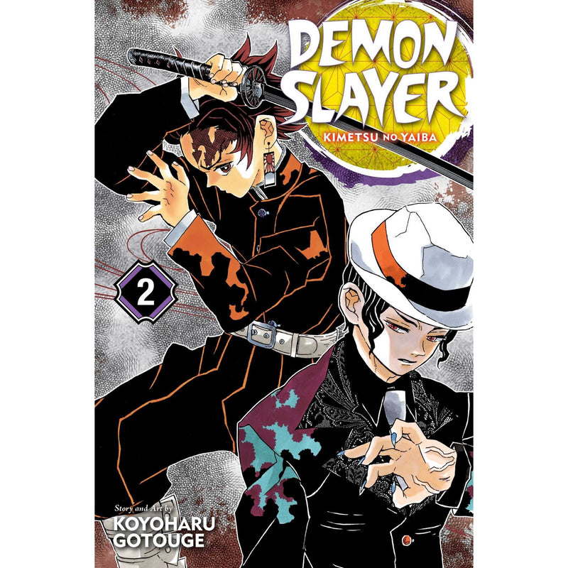 Demon Slayer Kimetsu No Yaiba 1-5 Vol 5 Books Set By Koyoharu Gotouge PB NEW - The Book Bundle