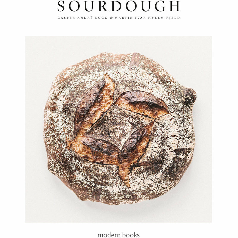 Set of two hardcover sourdough baking books from The Book Bundle, featuring recipes and techniques for making sourdough bread.