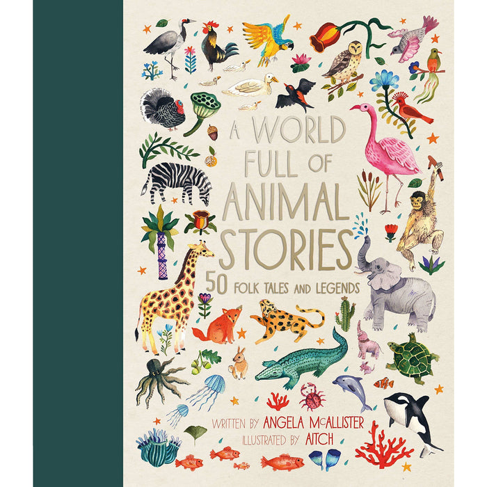 Angela McAllister Collection 3 Books Set (A Stage Full of Shakespeare Stories, A Year Full of Stories, A World Full of Animal Stories) - The Book Bundle