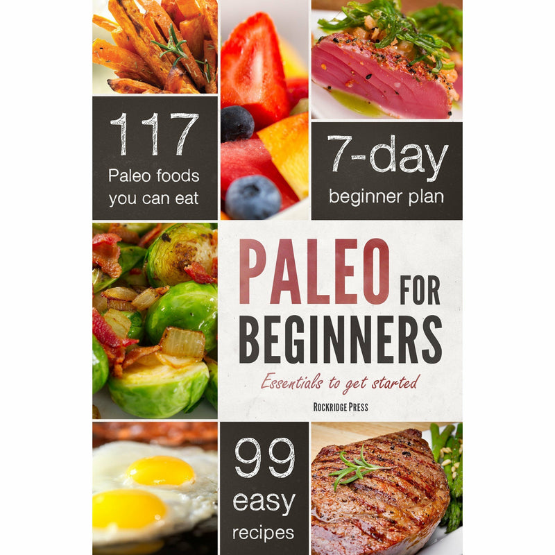 Set of four Paleo diet books by John Chatham, paperback collection on paleo eating and lifestyle, published by Rockridge Press.