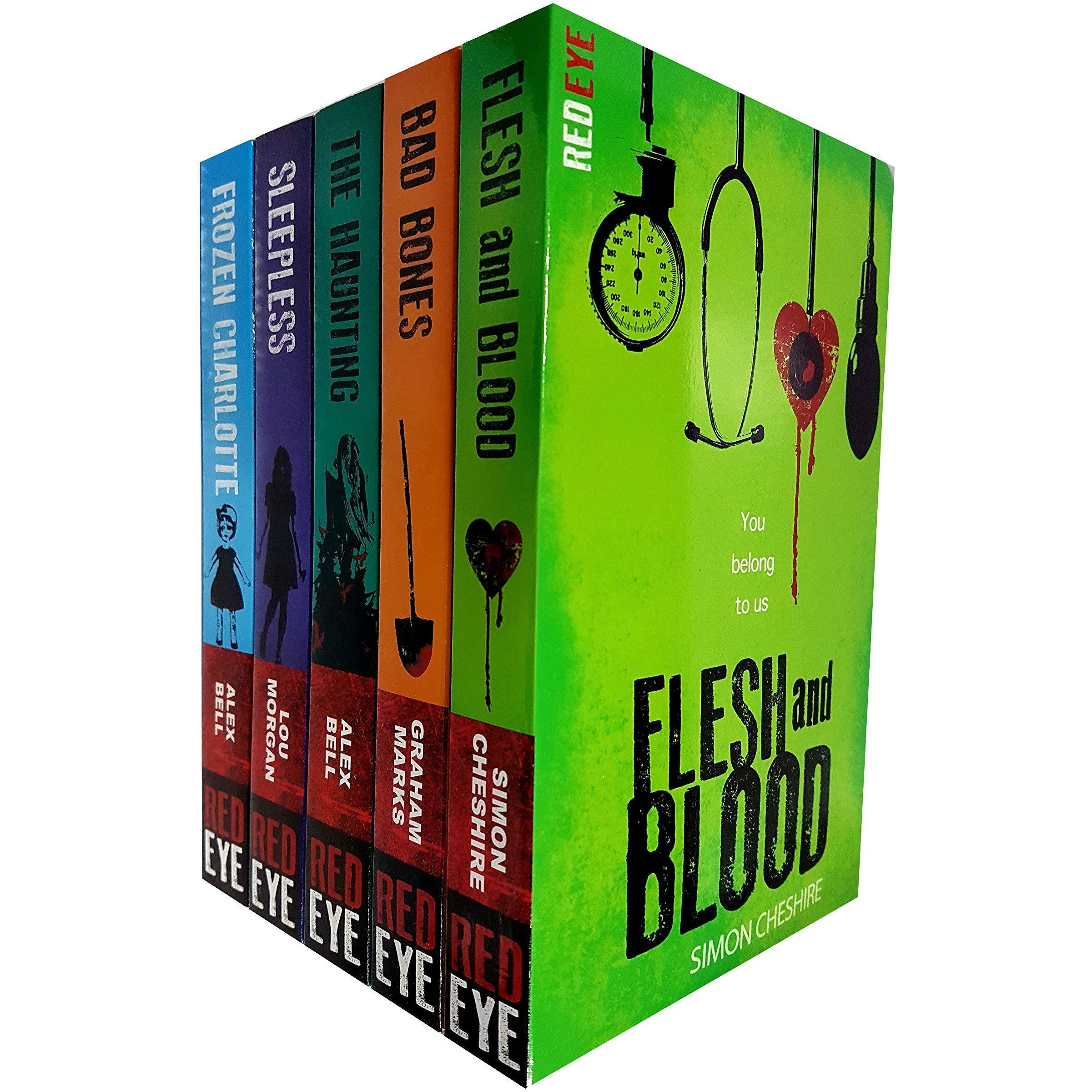 Red Eye Series 5 Books Collection Set ( Series 1- Flesh and Blood