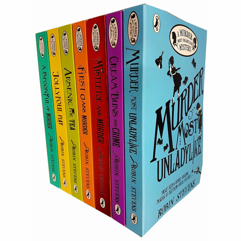 Robin stevens a murder most unladylike mystery series 7 books collection set - The Book Bundle