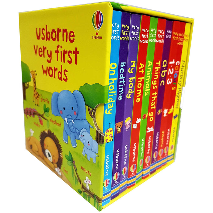 Usborne very first words collection 10 books set - The Book Bundle