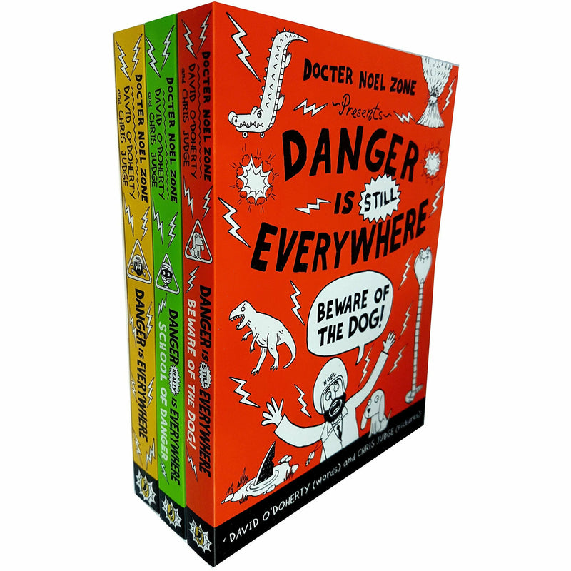 Danger is Everywhere David O'Doherty Collection 3 Books Set - The Book Bundle