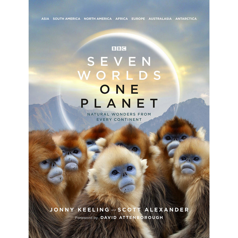 Dynasties: The Rise and Fall of Animal Families By Stephen Moss & Seven Worlds One Planet By Jonny Keeling, Scott Alexander 2 Books Collection Set - The Book Bundle