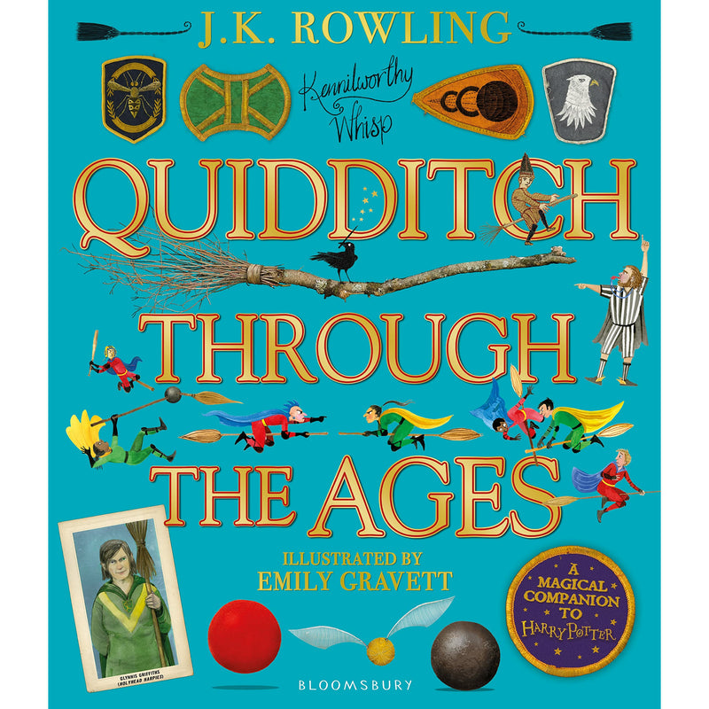 J.K. Rowling 3 Books Set (Fantastic Beasts and Where to Find Them, Quidditch Through the Ages, The Tales of Beedle the Bard) - The Book Bundle