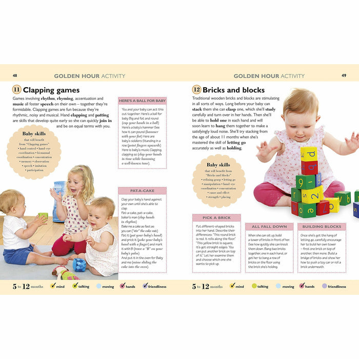 Baby's First Skills: Help Your Baby Learn Through Creative Play - The Book Bundle