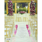 Hardcover book cover of "Paula Pryke Wedding Flowers," showcasing elegant floral arrangements and the author's name.