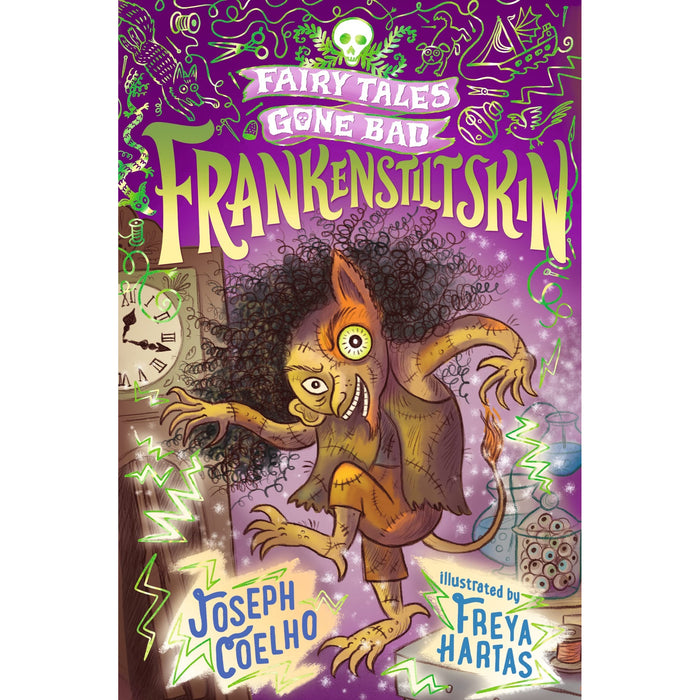 Fairy Tales Gone Bad Series 3 Books Set by Joseph Coelho Zombierella, Creeping, Frankenstiltskin - The Book Bundle