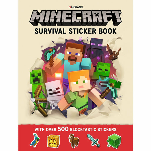 Minecraft Survival Sticker Book: An Official Minecraft Book From Mojang - The Book Bundle