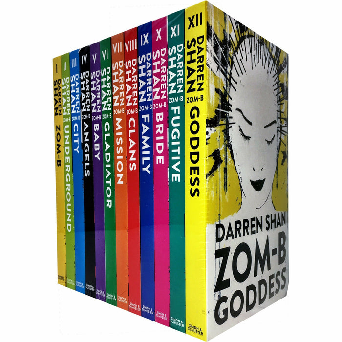 Zom-B 12 Books Collection Set Pack By Darren Shan - The Book Bundle