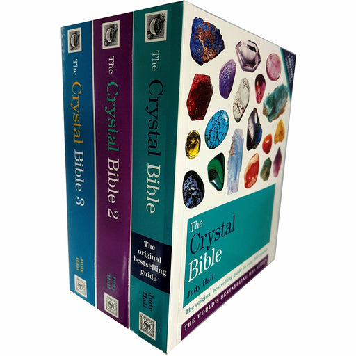 Judy Hall The Crystal Bible Volume 1-3 Books Shrink Wrapped Pack Collection Set - The Book Bundle