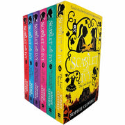 Six paperback Scarlet and Ivy books by Sophie Cleverly in a hardcover collection set, featuring colorful book covers.