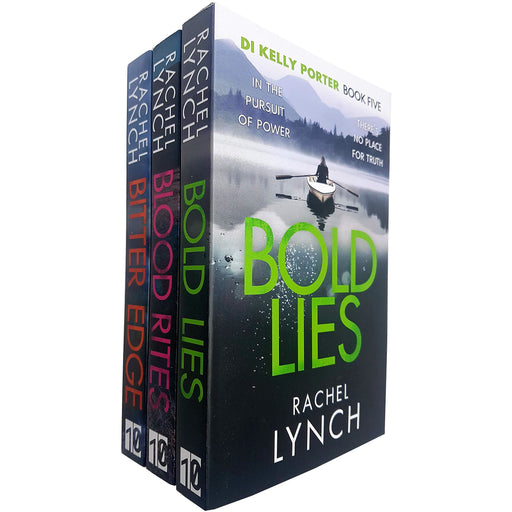 Detective Kelly Porter Series Collection 3 Books Set By Rachel Lynch (Bold Lies, Blood Rites, Bitter Edge) - The Book Bundle