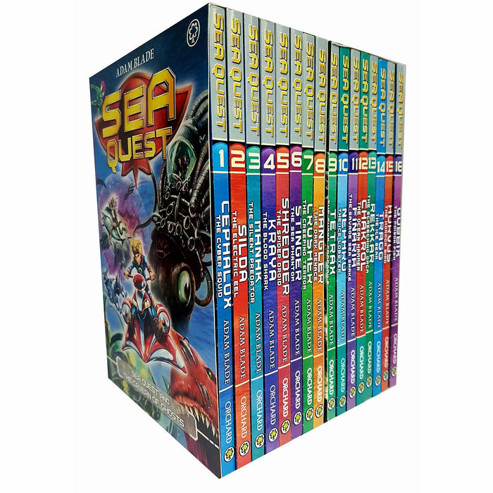 Sea Quest Series 1-8 Adam Blade Collection 32 Books Set - The Book Bundle