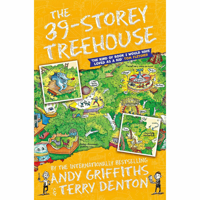 The Treehouse Storey Series 12 Books Collection Set by Andy Griffiths & Terry Denton - The Book Bundle