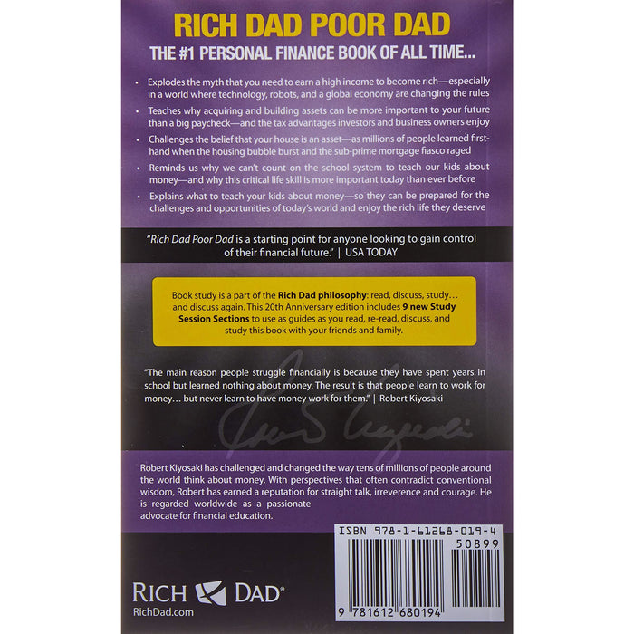 Rich Dad Poor Dad: What the Rich Teach Their Kids About Money That the Poor and Middle Class Do Not! - The Book Bundle