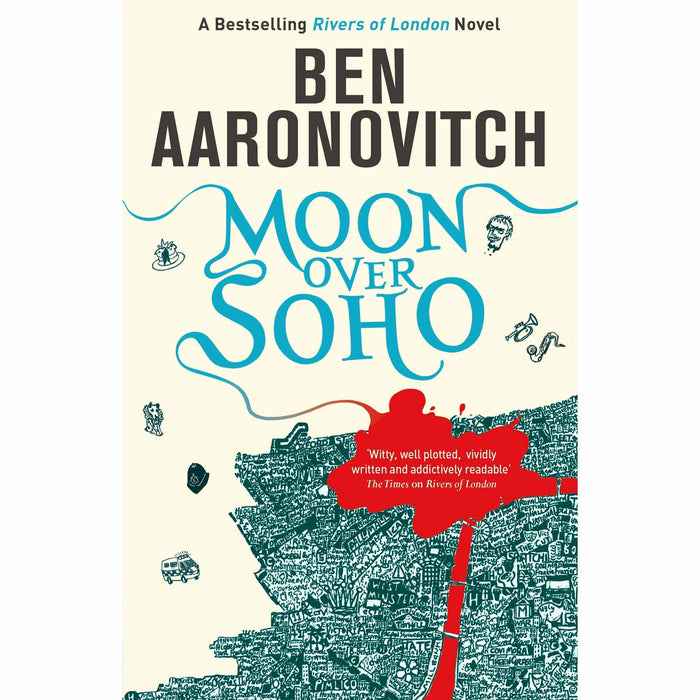 Ben Aaronovitch Rivers of London Series Collection 7 Books Set (Rivers of London, Moon Over Soho, Whispers Under Ground, Broken Homes) - The Book Bundle