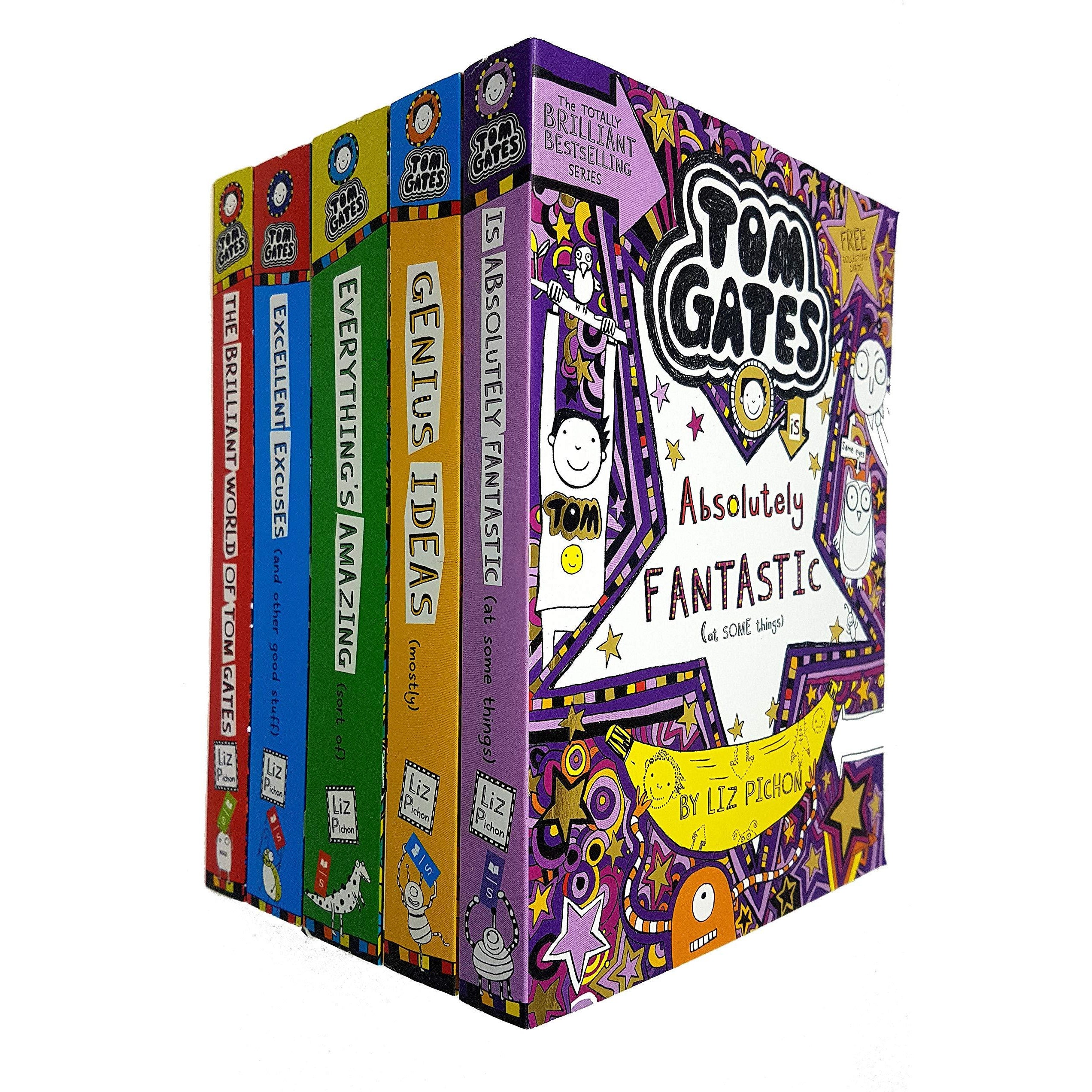 Tom Gates Series 1 Collection 5 Books (The Brilliant World, Excellent Excuses, Everything's Amazing)
