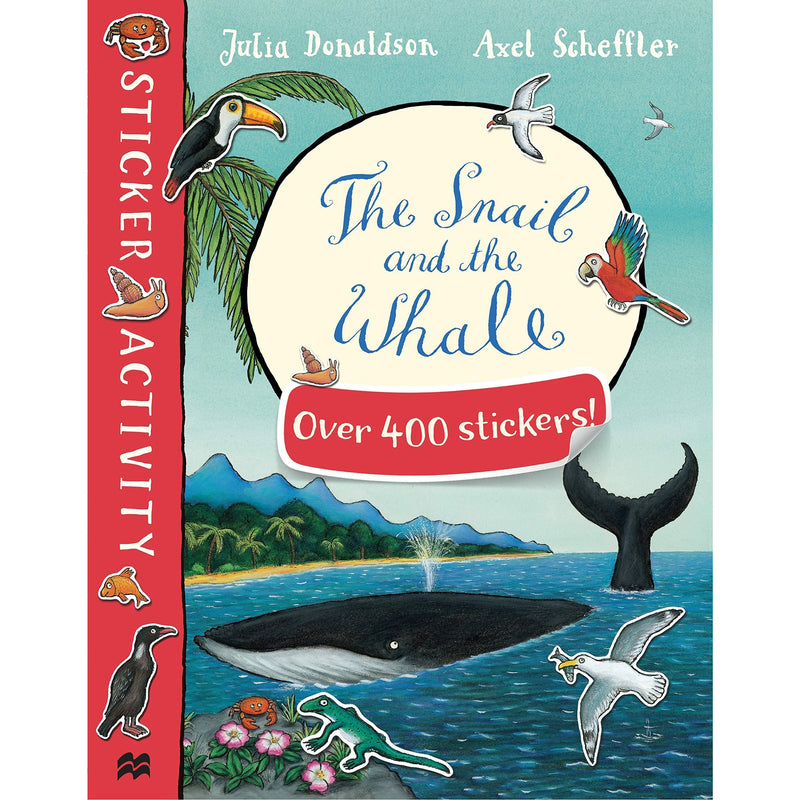 Julia Donaldson Sticker Activity 5 Books Collection Set (Sugarlump, What the Ladybird Heard Next) - The Book Bundle