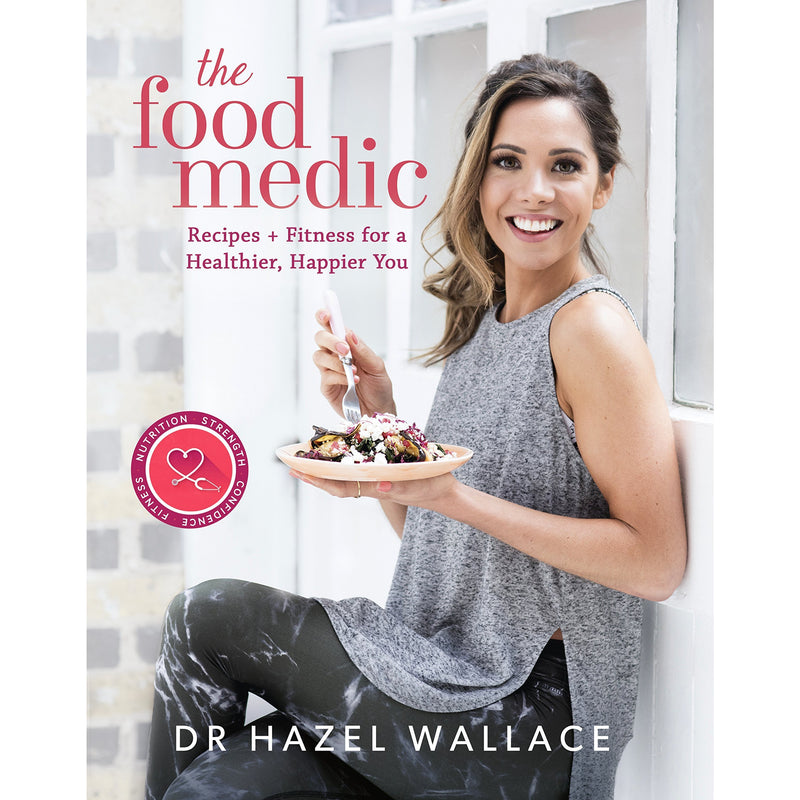 Collection of three non-fiction health books on blood sugar diet by Dr. Hazel Wallace, Dr. Rupy Aujla, and Iota Publishing.