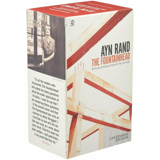 Ayn Rand 2 Books Collection Set (The Fountainhead, Atlas Shrugged ) - The Book Bundle