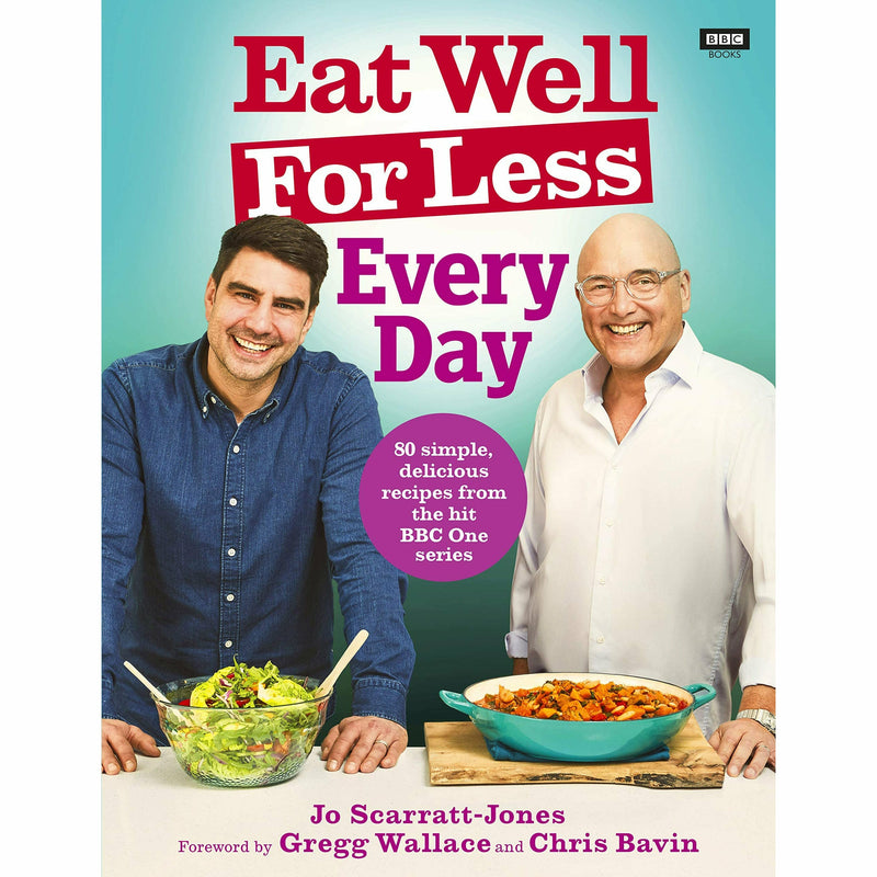 Eat Well For Less Collection 4 Books Set By Jo Scarratt-Jones (Every Day, Family) - The Book Bundle