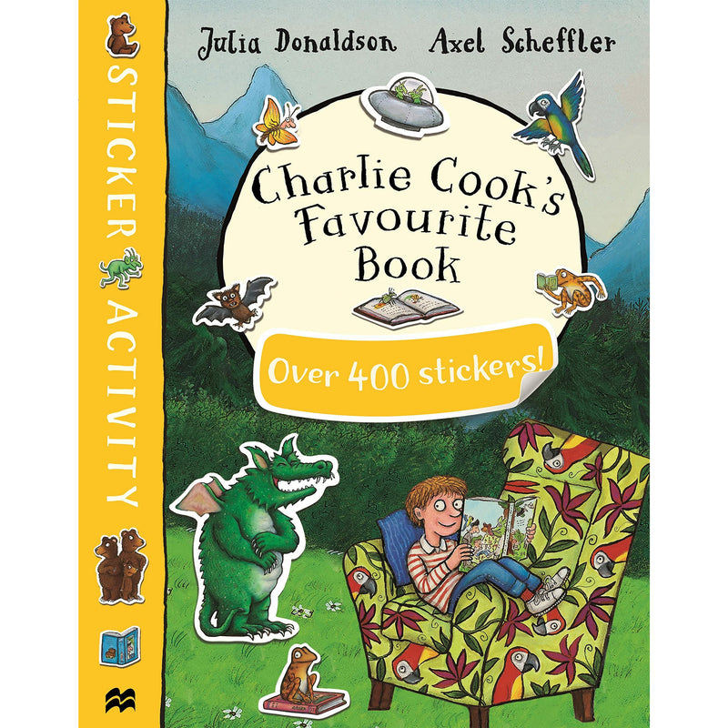 Julia Donaldson Sticker Activity 5 Books Collection Set (Sugarlump, What the Ladybird Heard Next) - The Book Bundle