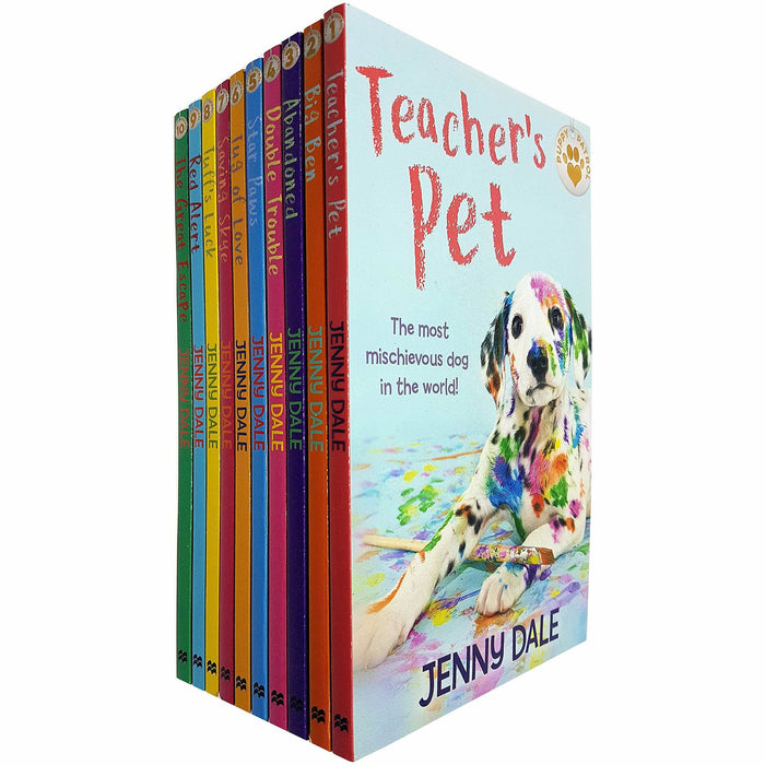 Jenny Dale Puppy Patrol Collection 10 Books Set - The Book Bundle