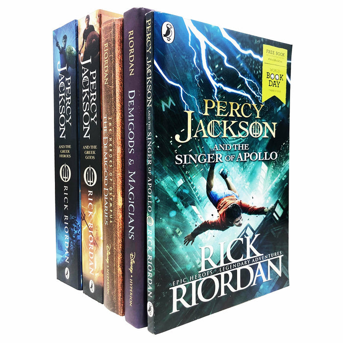 Rick Riordan Collection 5 Books Set - The Book Bundle