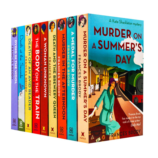 Kate Shackleton Mysteries Series 9 Books Collection Set By Frances Brody - The Book Bundle