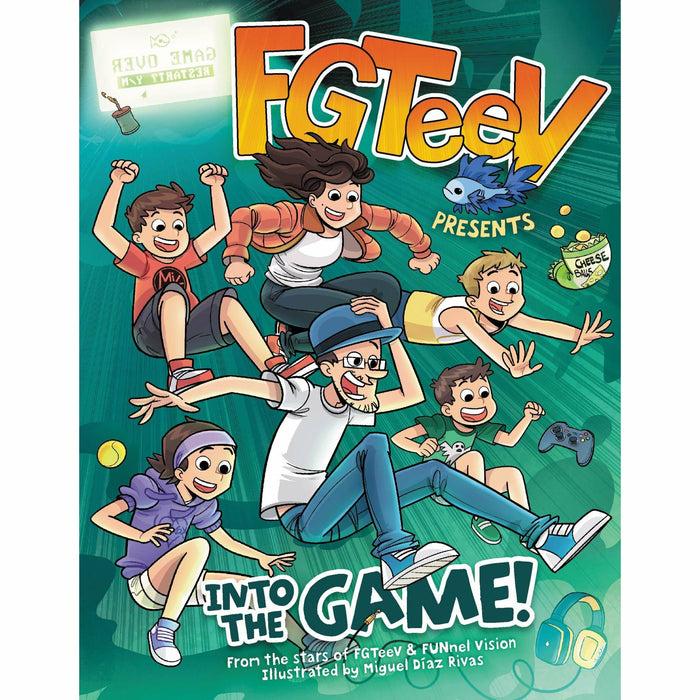 Fgteev Presents: Into the Game! - The Book Bundle
