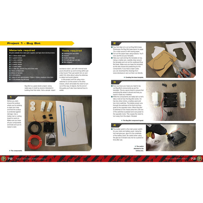 Robot Wars: Build Your Own Robot Manual (Haynes Manuals) - The Book Bundle