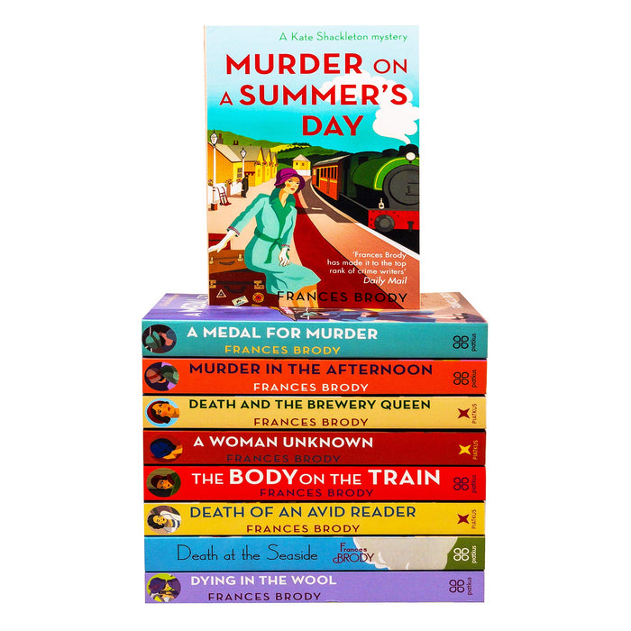 Kate Shackleton Mysteries Series 9 Books Collection Set By Frances Bro