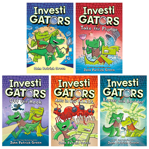 InvestiGators Series 5 Books Collection Set (InvestiGators, Take the Plunge) - The Book Bundle