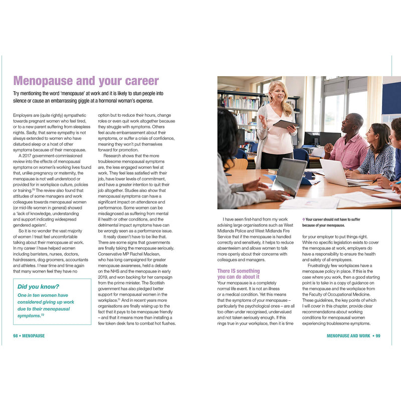 Hardcover book titled "Menopause: All You Need to Know" by Dr. Louise Newson, featuring a detailed cover with title and author name.