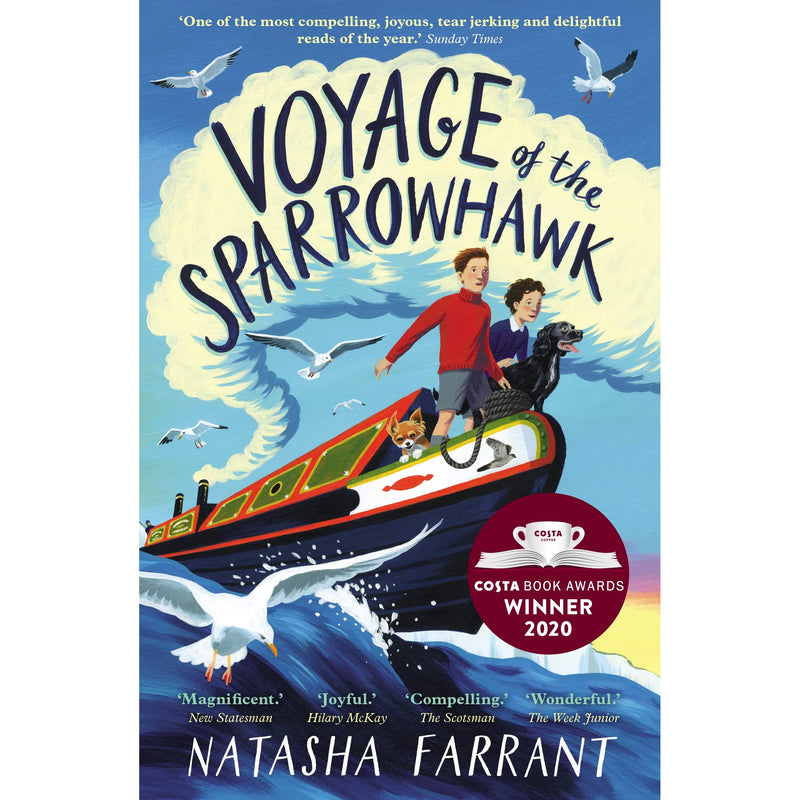 Natasha Farrant, 3 Books Collection Set (Voyage of the Sparrowhawk,The Children of Castle Rock,The Rescue of Ravenwood) - The Book Bundle