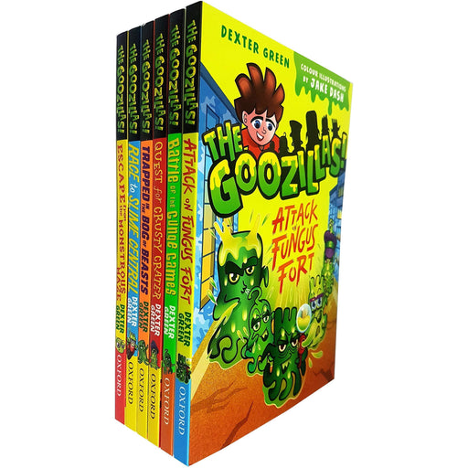 The Goozillas Series 6 Books Collection Set By Dexter Green - The Book Bundle