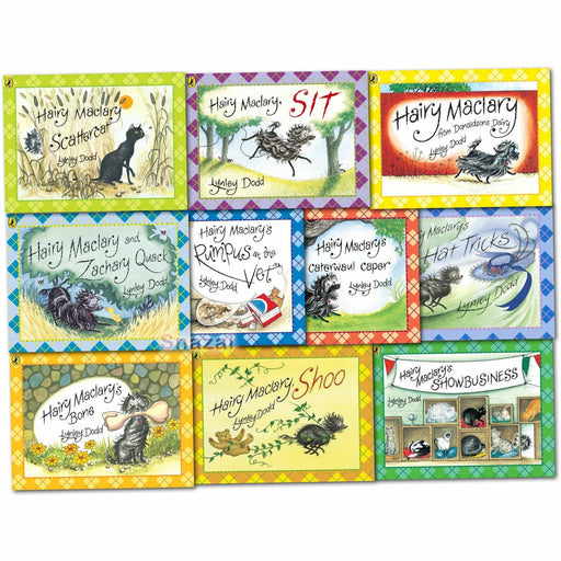 Lynley Dodd Hairy Maclary and Friends Series 10 Books Collection Set - The Book Bundle