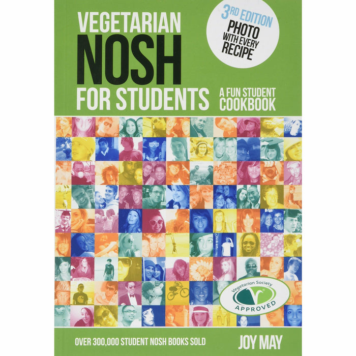 Vegetarian nosh for students, vegetarian 5 2 fast diet and slow cooker vegetarian recipe book 3 books collection set - The Book Bundle