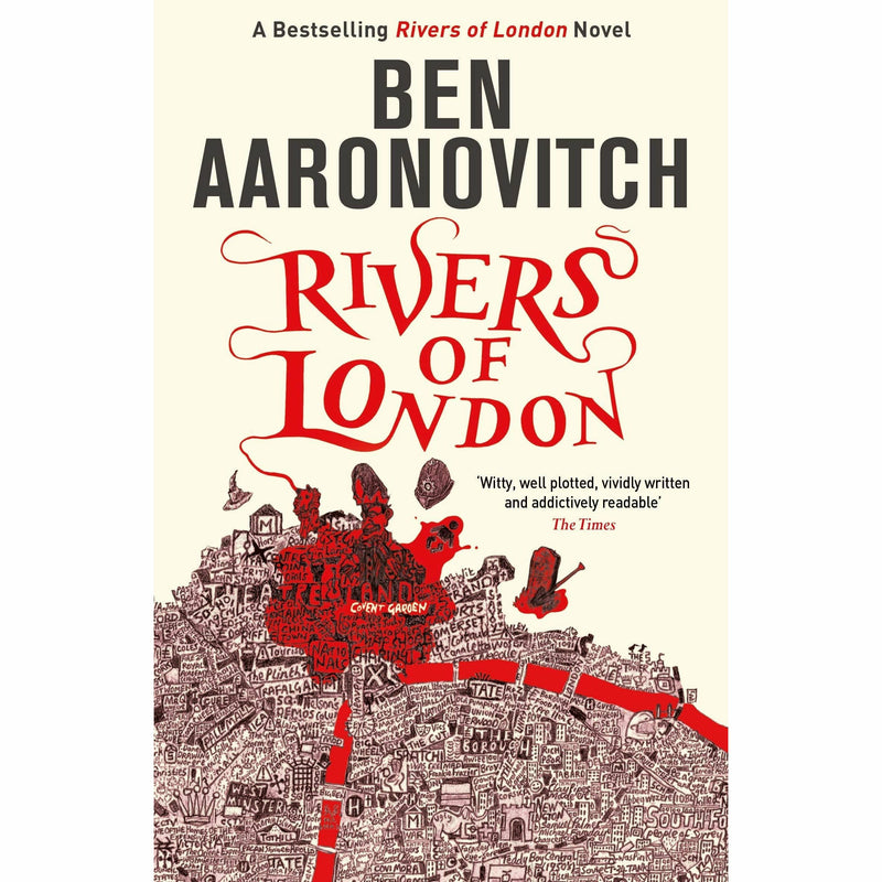 Ben Aaronovitch Rivers of London Series Collection 7 Books Set (Rivers of London, Moon Over Soho, Whispers Under Ground, Broken Homes) - The Book Bundle