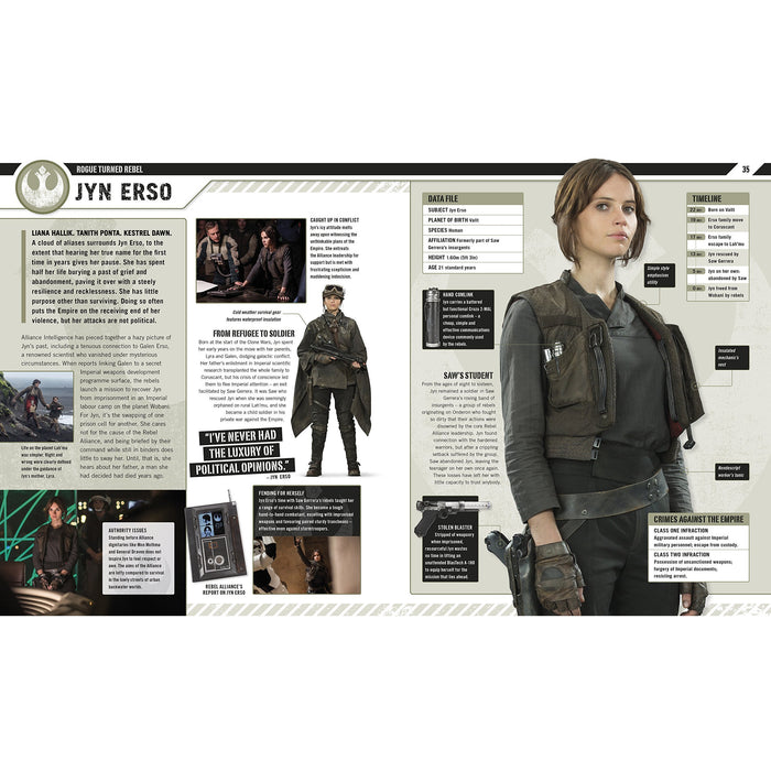 Star Wars Rogue One The Ultimate Visual Guide - The Book Bundle