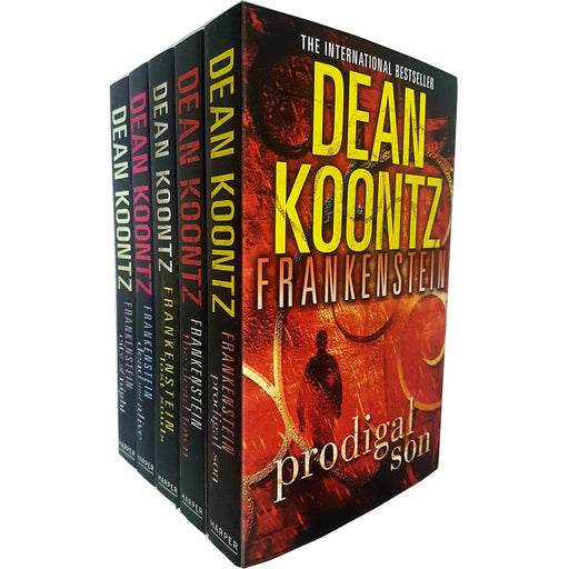 Dean Koontz’s Frankenstein Series 5 Books Collection Set( The Dead Town, Lost Souls, Dead and Alive, City of Night, Prodigal Son ) - The Book Bundle