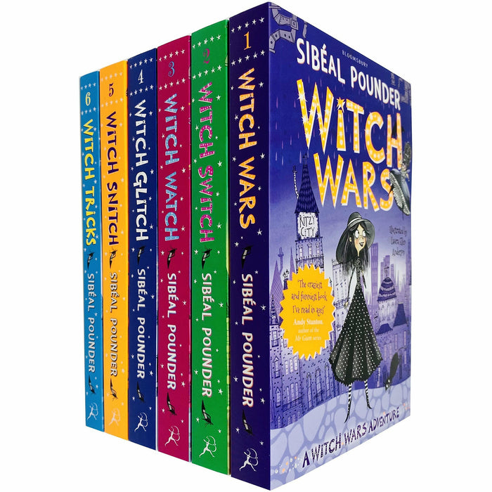 Witch Wars Adventures Series 6 Books Collection Set by Sibéal Pounder - The Book Bundle