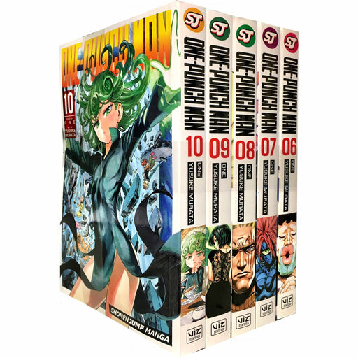 One-Punch Man Volume 6-10 Collection 5 Books Set (Series 2) - The Book Bundle