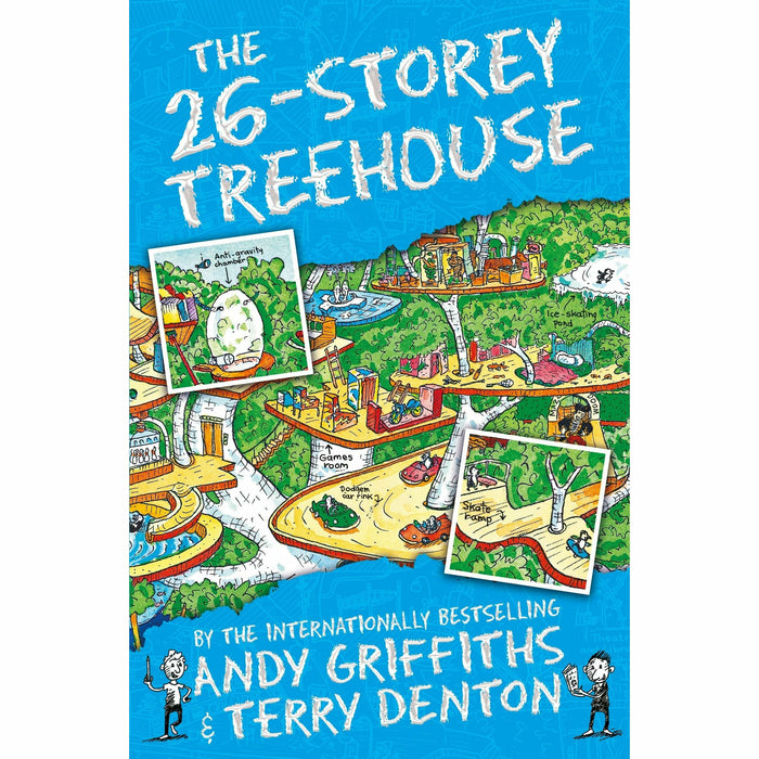 The Treehouse Storey Series 12 Books Collection Set by Andy Griffiths & Terry Denton - The Book Bundle