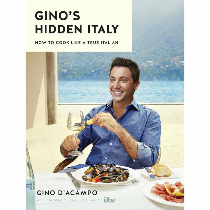 Gino D'Acampo Collection 3 Books Set (Gino's Islands in the Sun, Gino's Italian Express, Gino's Hidden Italy) - The Book Bundle