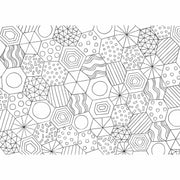 Emma Farrarons' The Mindfulness Colouring Book, a paperback anti-stress art therapy book with intricate coloring designs.