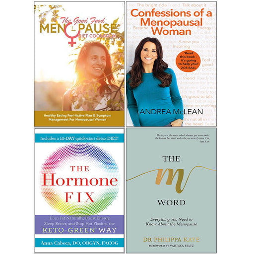 The Good Food, Menopausal Woman, Hormone Fix, The M Word 4 Books Collection Set - The Book Bundle