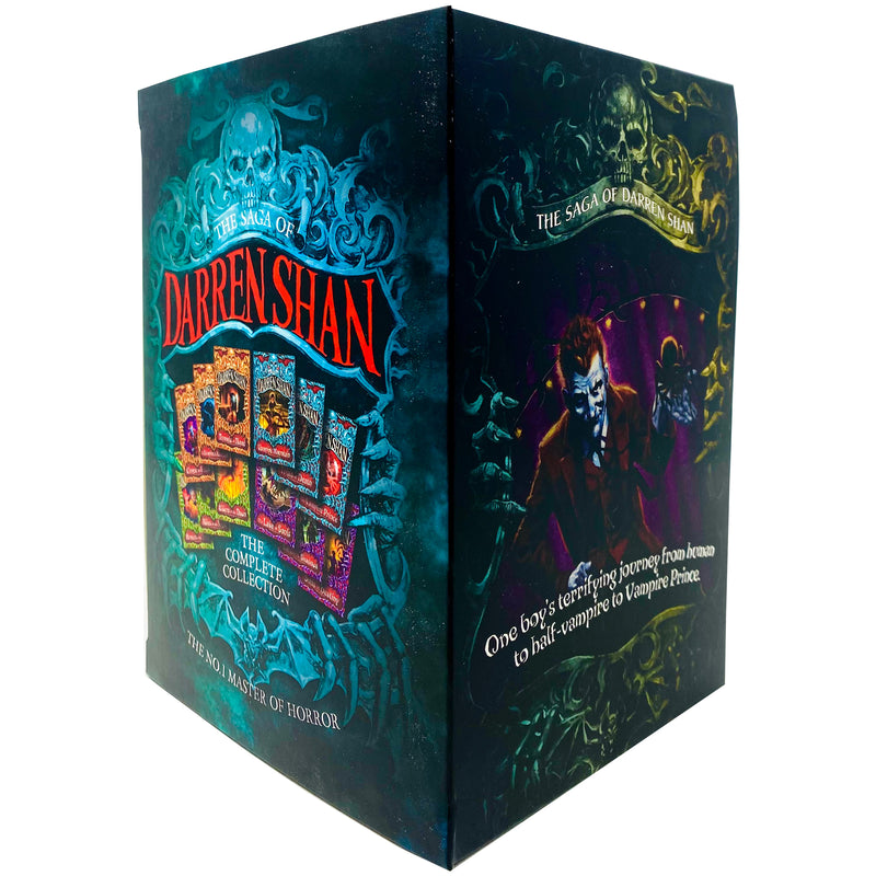 The Saga of Darren Shan Complete Collection Cirque Du Freak Books 1 - 12 Box Set - The Book Bundle